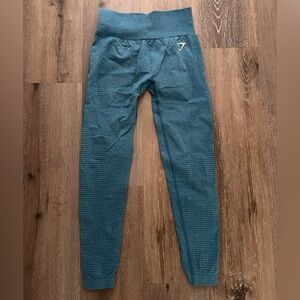 Gymshark Vital Seamless 2.0 Leggings - Teal Marl